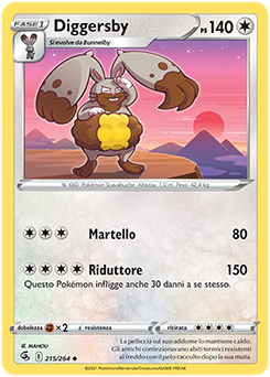 Diggersby 215/264 Reverse NM (ITA)