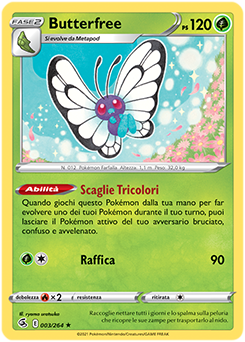 Butterfree 003/264 NM (ITA)