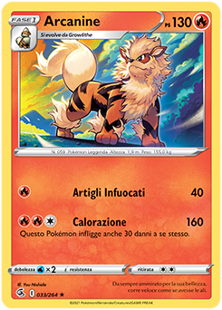 Arcanine 033/264 NM (ITA)