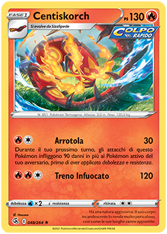 Centiskorch 048/264 Reverse NM (ITA)