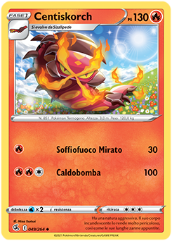 Centiskorch 049/264 Reverse NM (ITA)