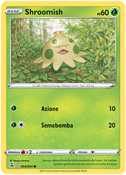 Shroomish 004/264 Reverse NM (ITA)