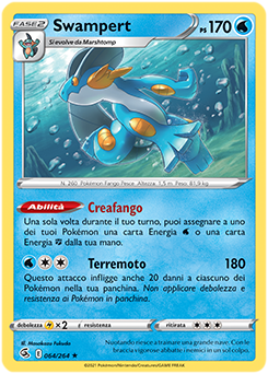 Swampert 064/264 Reverse NM (ITA)