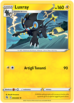 Luxray 093/264 Reverse NM (ITA)