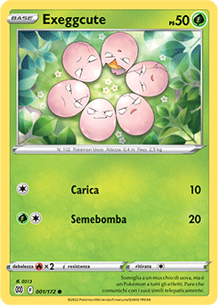 Exeggcute 001/172 NM (ITA)