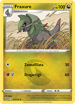 Fraxure 111/172 Reverse NM (ITA)