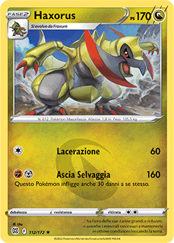Haxorus 112/172 NM (ITA)