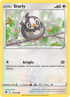 Starly 117/172 NM (ITA)