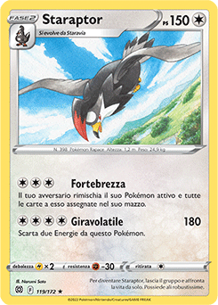 Staraptor 119/172 Reverse NM (ITA)