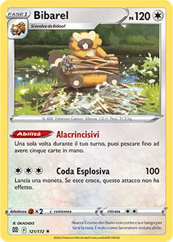 Bibarel 121/172 Holo NM (ITA)