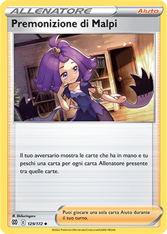 Premonizione di Malpi 129/172 Reverse NM (ITA)