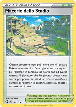 Macerie dello Stadio 137/172 Reverse NM (ITA)