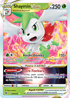 Shaymin-V ASTRO 014/172 NM (ITA)