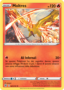 Moltres 021/172 Reverse NM (ITA)