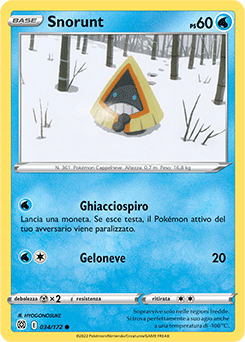 Snorunt 034/172 NM (ITA)