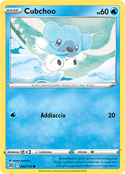 Cubchoo 042/172 NM (ITA)