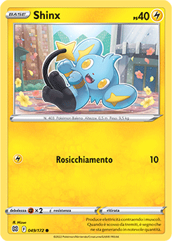 Shinx 049/172 Reverse NM (ITA)