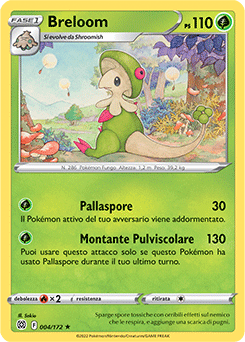 Breloom 004/172 Reverse NM (ITA)
