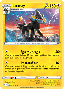 Luxray 051/172 Reverse NM (ITA)