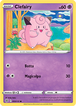 Clefairy 053/172 Reverse NM (ITA)