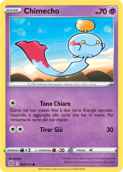 Chimecho 063/172 Reverse NM (ITA)