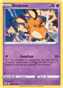 Dedenne 067/172 Reverse NM (ITA)
