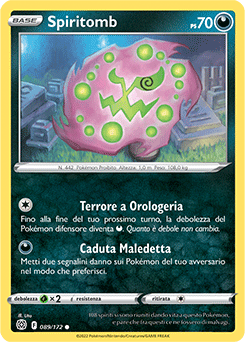 Spiritomb 089/172 Reverse NM (ITA)