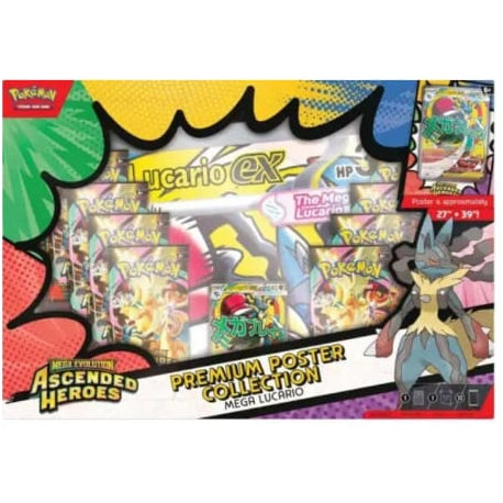 Collezione Premium Con Poster Mega Lucario (ITA)