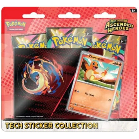 Collezione Con Adesivi Ascesa Eroica Charmander (ITA)
