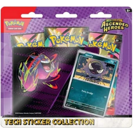 Collezione Con Adesivi Ascesa Eroica Gastly (ITA)