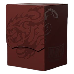 Dragon Shield Deck Shell Blood Red/Black