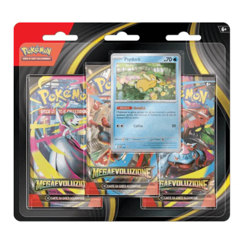 Collezione Con Adesivi Megaevoluzione Psyduck (ITA)