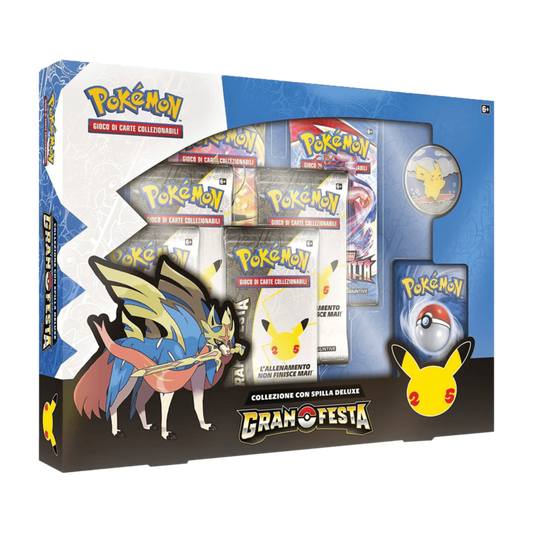 Collezione con Spilla Deluxe Zacian (ITA)