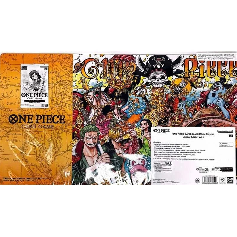 One Piece Card Game Official Playmat Limited Edition Vol.1 + Dash Pack 2025 (ENG)