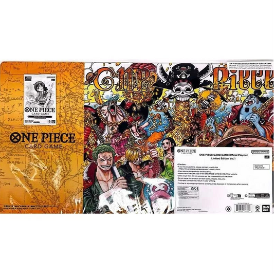 One Piece Card Game Official Playmat Limited Edition Vol.1 + Dash Pack 2025 (ENG)