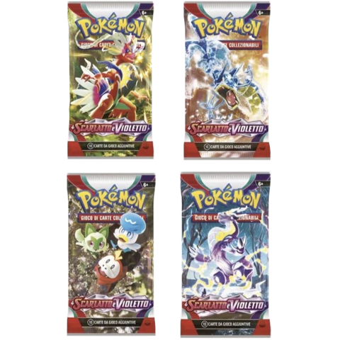 Art Set Scarlatto E Violetto (ITA)