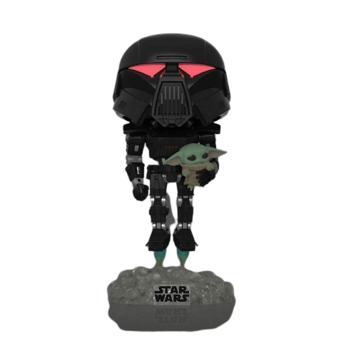 Star Wars Mandalorian POP! Vinyl Figure Dark Trooper Child Glows in the Dark 488