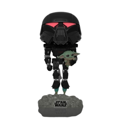 Star Wars Mandalorian POP! Vinyl Figure Dark Trooper Child Glows in the Dark 488