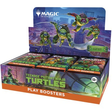 Teenage Mutant Ninja Turtles Play Booster Display da 30 Buste (ENG)